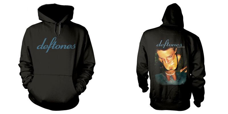 Sweat-shirt à capuche  de Deftones - Around the fur 2022 - S à XL - pour Homme - noir - Deftones