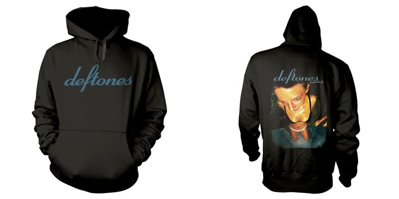 Sweat-shirt à capuche  de Deftones - Around the fur 2022 - S à XL - pour Homme - noir - Deftones