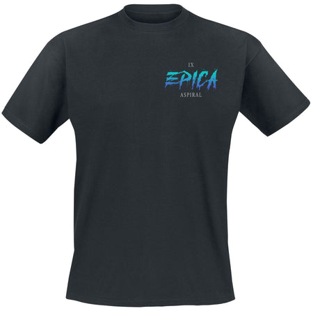 T-Shirt Manches courtes  de Epica - Scream - S à 4XL - pour Homme - noir - Epica