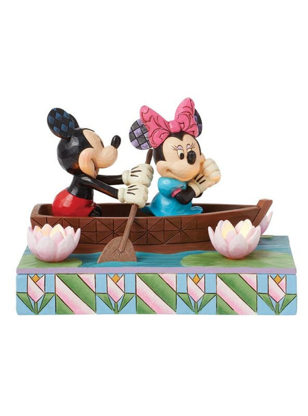 Figurine de collection Disney de Mickey & Minnie Mouse - Mickey & Minnie - Figurine qui s'allume - pour Unisexe - multicolore - Mickey & Minnie Mouse