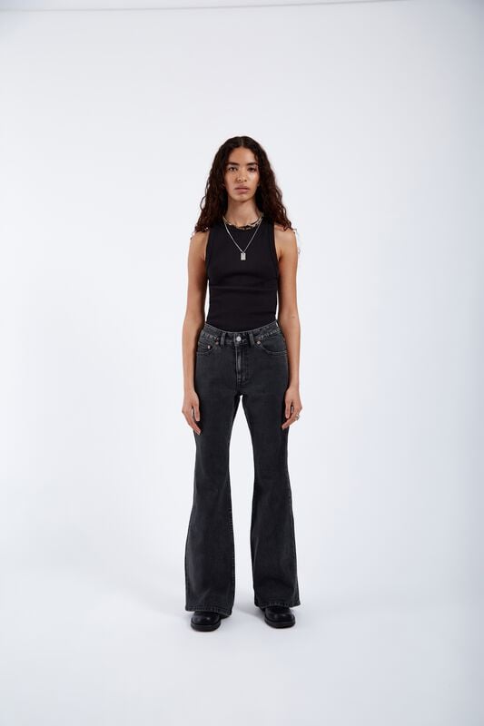 Jean  de Dr. Denim - ELBA - W26L32 à W31L34 - pour Femme - noir - Dr. Denim