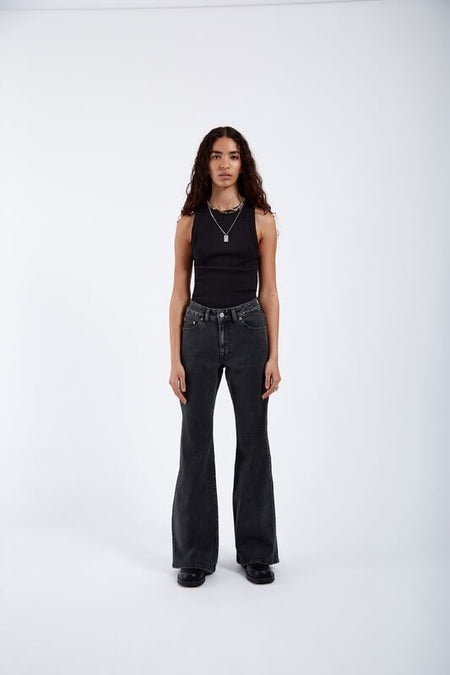 Jean  de Dr. Denim - ELBA - W26L32 à W31L34 - pour Femme - noir - Dr. Denim