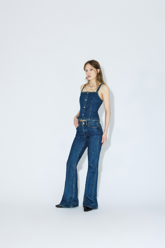 Jean  de Dr. Denim - ELBA - W26L32 à W31L34 - pour Femme - bleu - Dr. Denim - View 2