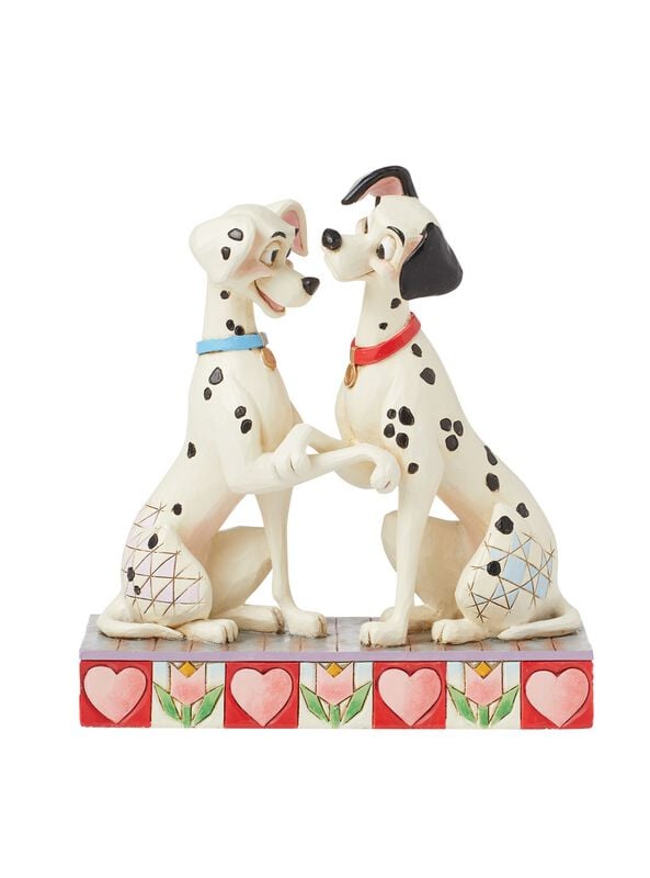 Figurine de collection Disney de Les 101 Dalmatiens - Pongo & Perdita - pour Unisexe - multicolore - Les 101 Dalmatiens