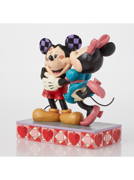 Figurine de collection Disney de Mickey & Minnie Mouse - Mickey & Minnie - Hugs & Kisses - pour Unisexe - multicolore - Mickey & Minnie Mouse - View 2