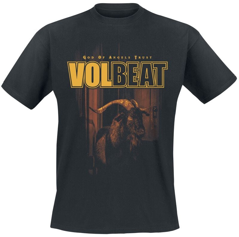 T-Shirt Manches courtes  de Volbeat - God Of Angels Trust - S à 4XL - pour Homme - noir - Volbeat