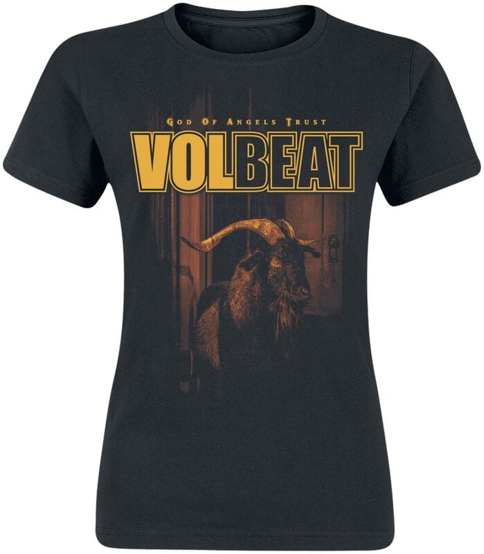 T-Shirt Manches courtes  de Volbeat - God Of Angels Trust - M à 3XL - pour Femme - noir - Volbeat