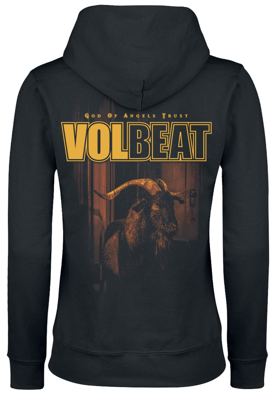 Sweat-shirt à capuche  de Volbeat - God Of Angels Trust - S à XXL - pour Femme - noir - Volbeat - View 2