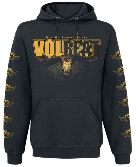 Sweat-shirt à capuche  de Volbeat - God Of Angels Trust - S à 4XL - pour Homme - noir - Volbeat