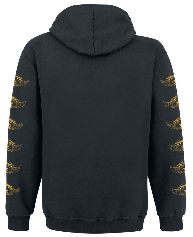 Sweat-shirt à capuche  de Volbeat - God Of Angels Trust - S à 4XL - pour Homme - noir - Volbeat - View 2