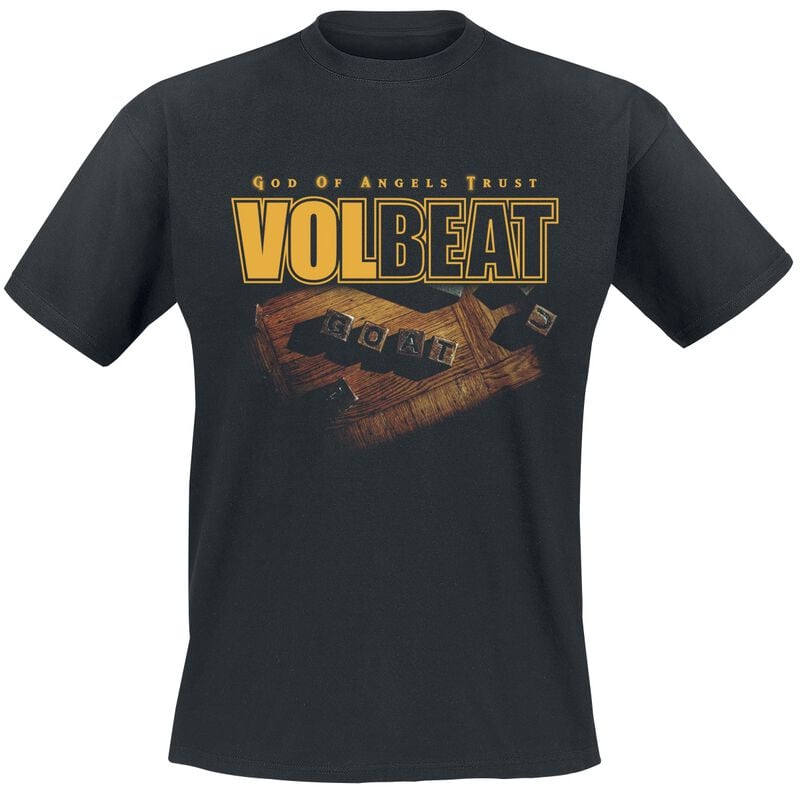 T-Shirt Manches courtes  de Volbeat - God Of Angels Trust - S à 4XL - pour Homme - noir - Volbeat