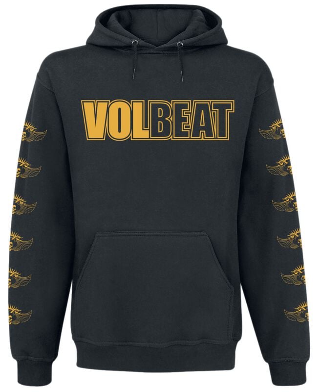 Sweat-shirt à capuche  de Volbeat - God Of Angels Trust - S à 4XL - pour Homme - noir - Volbeat