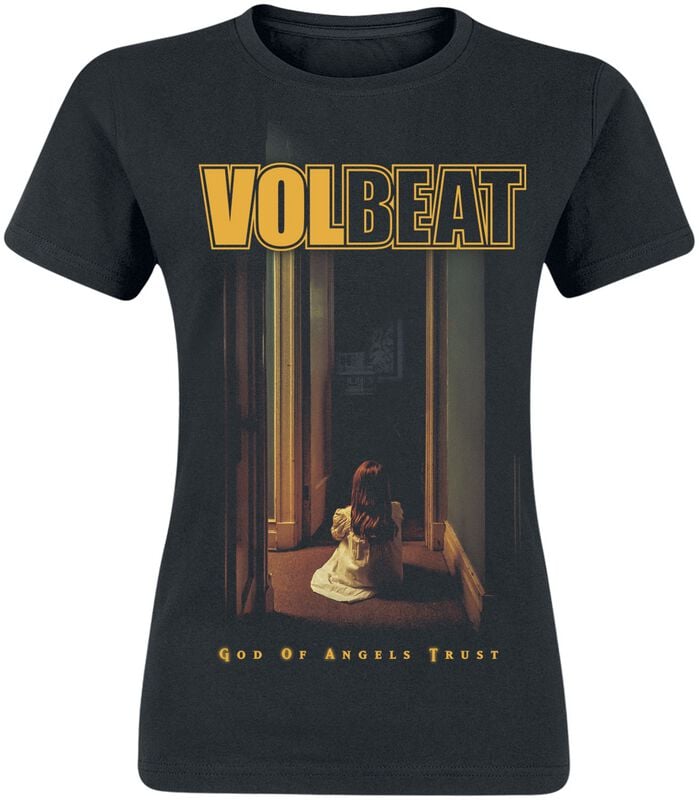 T-Shirt Manches courtes  de Volbeat - God Of Angels Trust - S à 3XL - pour Femme - noir - Volbeat
