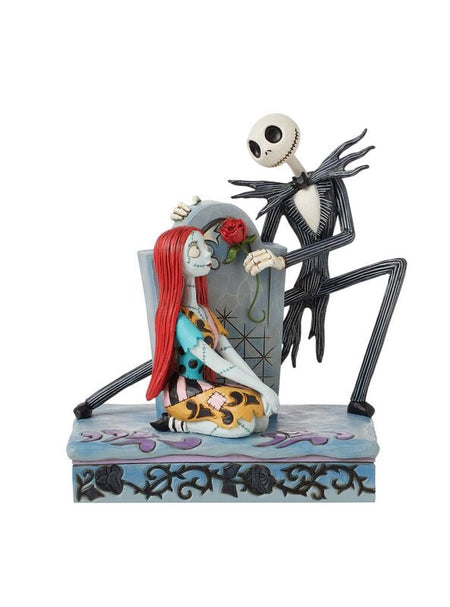 Figurine de collection Disney de L'Étrange Noël De Monsieur Jack - Jack & Sally - pour Unisexe - multicolore - L'Étrange Noël De Monsieur Jack