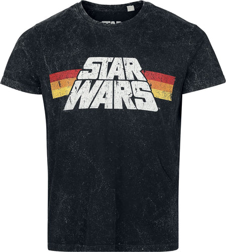 T-Shirt Manches courtes Disney de Star Wars - Vintage - S à 4XL - pour Homme - gris - Star Wars