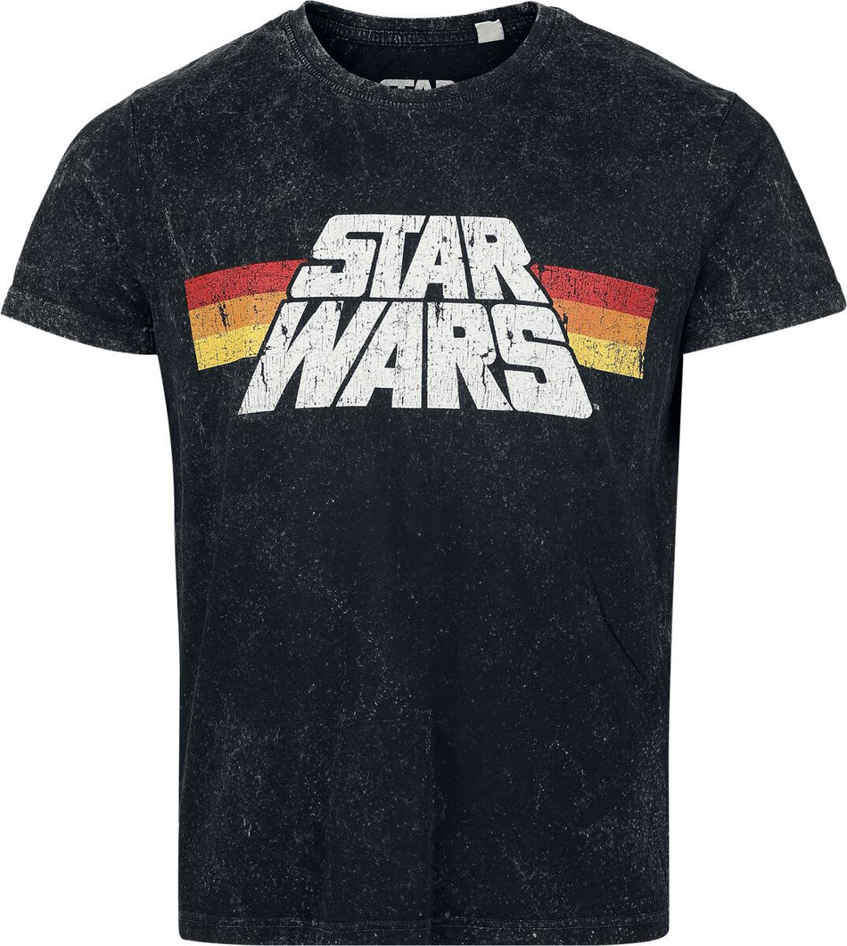 T-Shirt Manches courtes Disney de Star Wars - Vintage - S à 4XL - pour Homme - gris - Star Wars