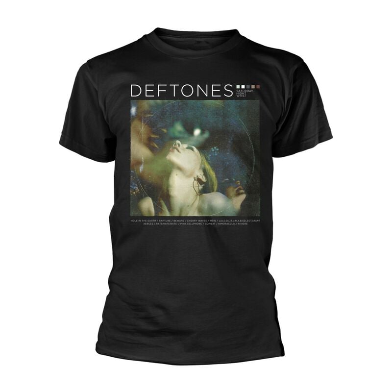 T-Shirt Manches courtes  de Deftones - Saturday night wrist - S à XXL - pour Homme - noir - Deftones