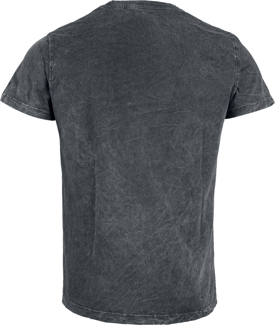 T-Shirt Manches courtes Disney de Captain America - Blue Shield - S à 4XL - pour Homme - gris - Captain America - View 2