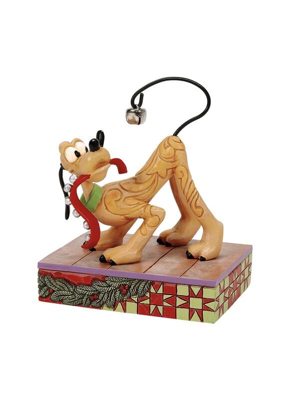 Figurine de collection Disney de Mickey & Minnie Mouse - Pluto - Jolly Jingle Tail - pour Unisexe - multicolore - Mickey & Minnie Mouse