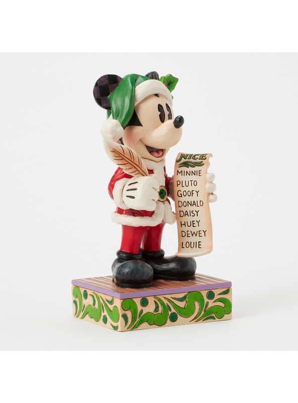 Figurine de collection Disney de Mickey & Minnie Mouse - Mickey Père Noël (20 Ans de Magie) - pour Unisexe - multicolore - Mickey & Minnie Mouse - View 2