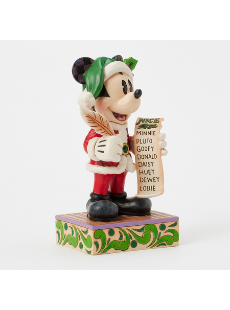 Figurine de collection Disney de Mickey & Minnie Mouse - Mickey Père Noël (20 Ans de Magie) - pour Unisexe - multicolore - Mickey & Minnie Mouse - View 2