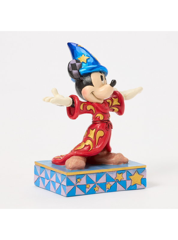 Figurine de collection Disney de Mickey & Minnie Mouse - Sorcerer Mickey - pour Unisexe - multicolore - Mickey & Minnie Mouse - View 2