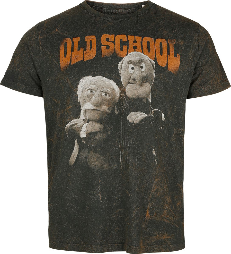 T-Shirt Manches courtes  de Le Muppet Show - Old School - S à 4XL - pour Homme - gris - Le Muppet Show