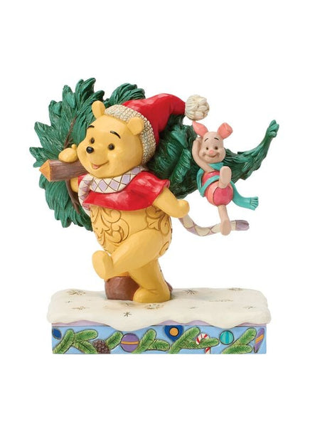 Figurine de collection Disney de Winnie L'Ourson - Un Sapin pour Deux - pour Unisexe - multicolore - Winnie L'Ourson