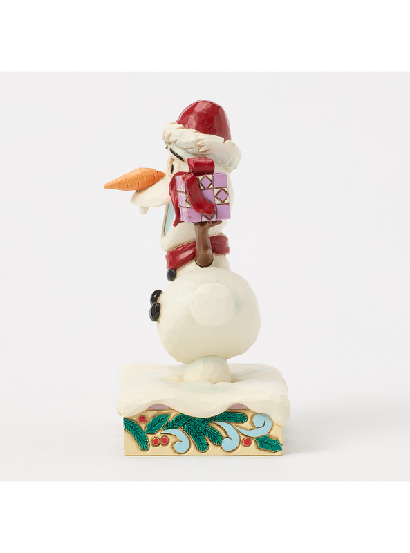 Figurine de collection Disney de La Reine des Neiges - Olaf - Festive Frost - pour Indifférent - multicolore - La Reine des Neiges - View 2