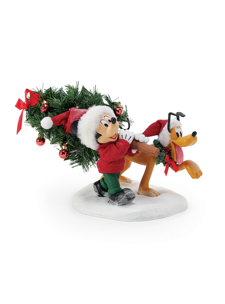 Figurine de collection Disney de Mickey & Minnie Mouse - Perfect Tree - Micky & Pluto - pour Unisexe - multicolore - Mickey & Minnie Mouse - View 2