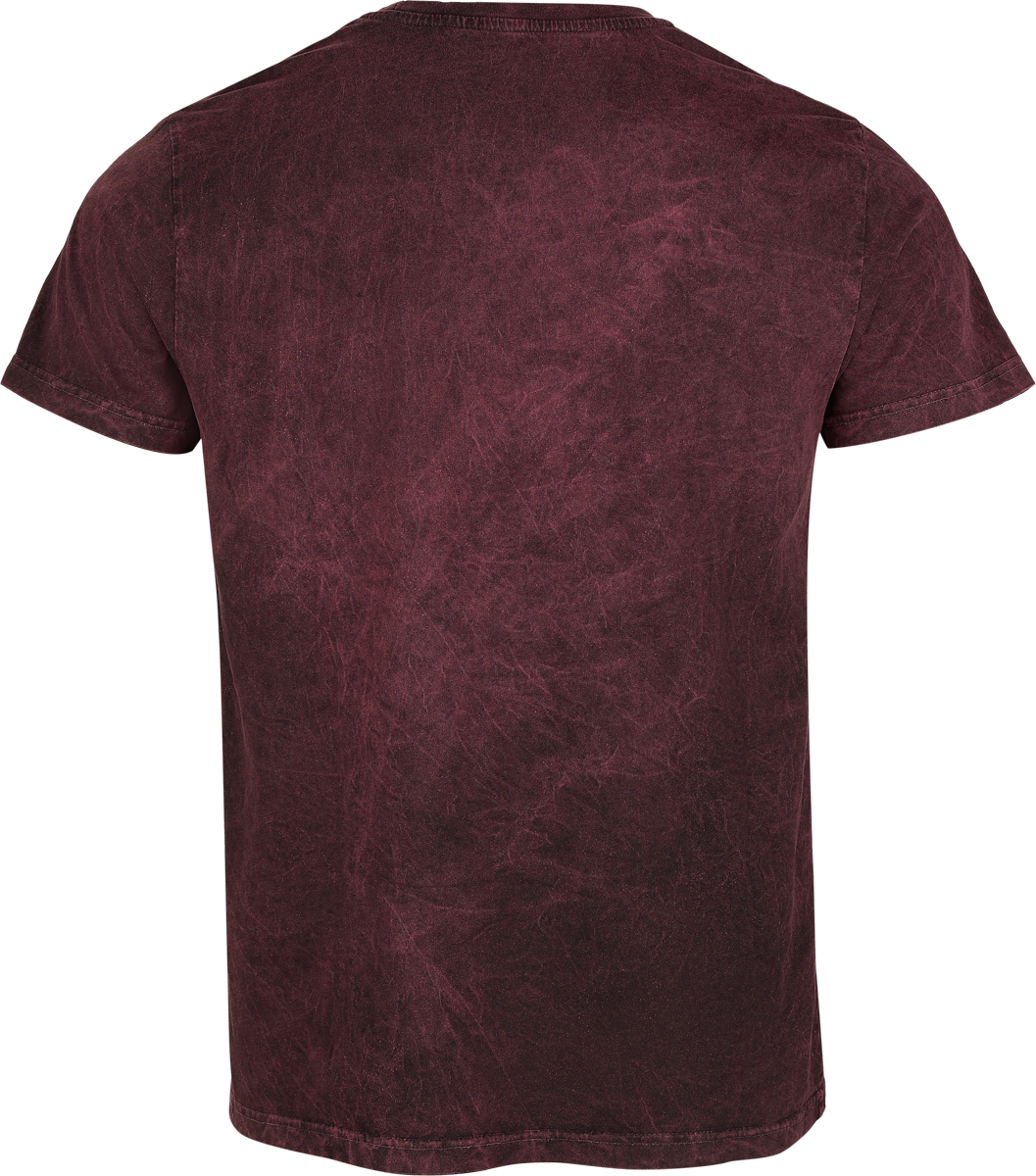T-Shirt Manches courtes  de Le Muppet Show - Old School - S à 4XL - pour Homme - rouge foncé - Le Muppet Show - View 2