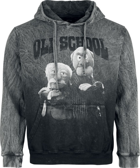 Sweat-shirt à capuche  de Le Muppet Show - Old School - S à XXL - pour Homme - gris - Le Muppet Show