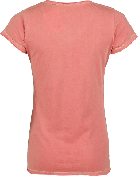 T-Shirt Manches courtes Disney de Mickey & Minnie Mouse - Happy Together - S à 4XL - pour Femme - corail - Mickey & Minnie Mouse - View 2