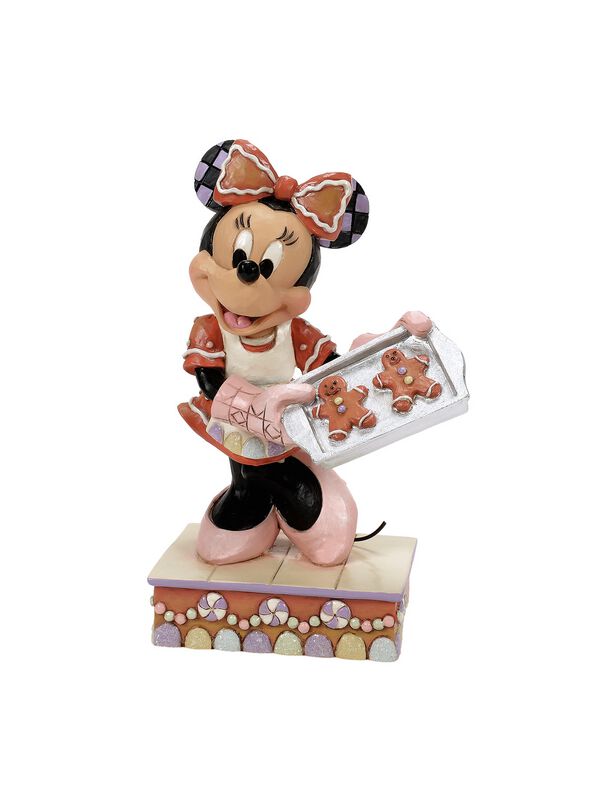 Figurine de collection Disney de Mickey & Minnie Mouse - Minnie - Baking Bliss - pour Unisexe - multicolore - Mickey & Minnie Mouse