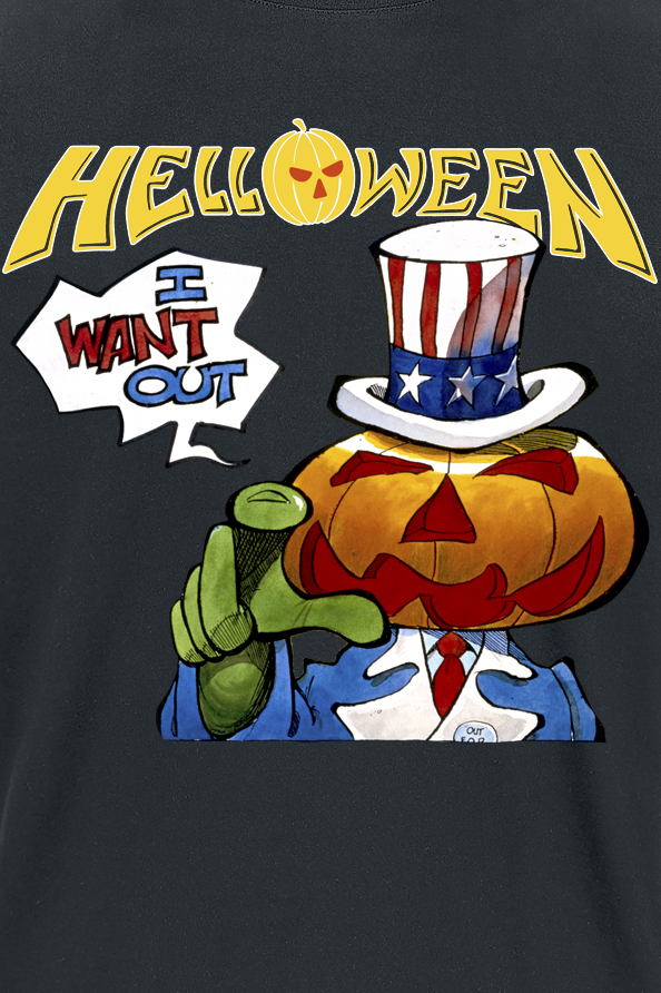 T-Shirt Manches courtes  de Helloween - I Want Out - S à 4XL - pour Homme - noir - Helloween - View 2