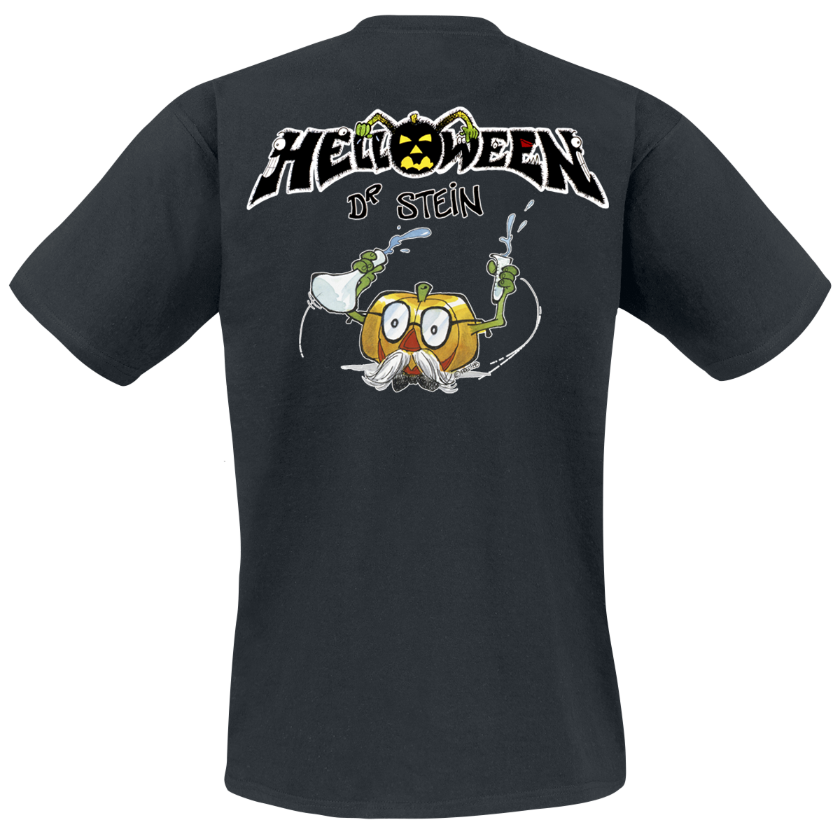 T-Shirt Manches courtes  de Helloween - Dr. Stein - S à 4XL - pour Homme - noir - Helloween - View 2