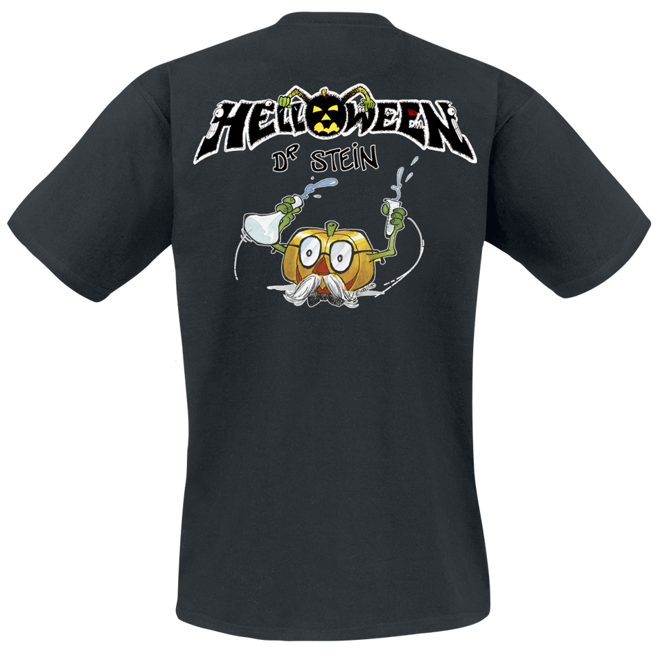T-Shirt Manches courtes  de Helloween - Dr. Stein - S à 4XL - pour Homme - noir - Helloween - View 2