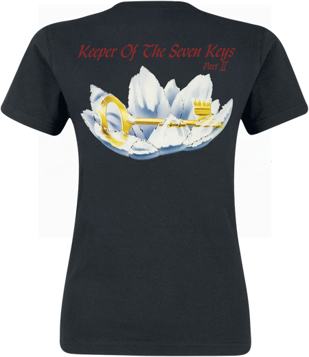 T-Shirt Manches courtes  de Helloween - Keeper Of The Seven Keys - S à XXL - pour Femme - noir - Helloween - View 2