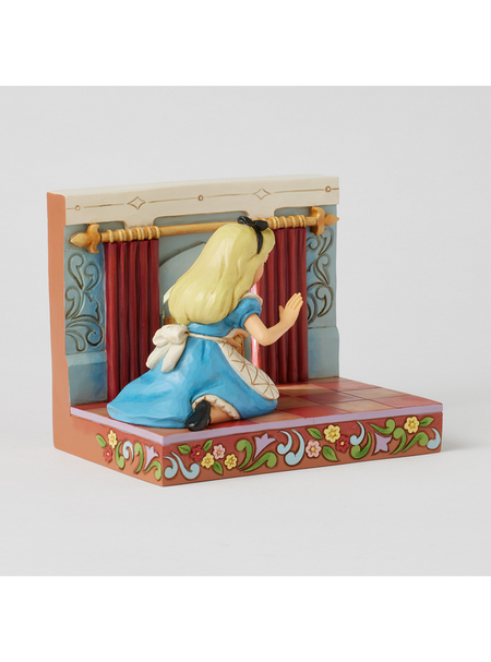 Figurine de collection Disney de Alice Au Pays Des Merveilles - Curious And Curiouser - Figurine Alice Au Pays des Merveilles Qui s'Allume - pour Unisexe - multicolore - Alice Au Pays Des Merveilles - View 2