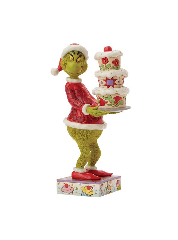 Figurine de collection  de Le Grinch - Grick avec Gâteau - pour Unisexe - multicolore - Le Grinch