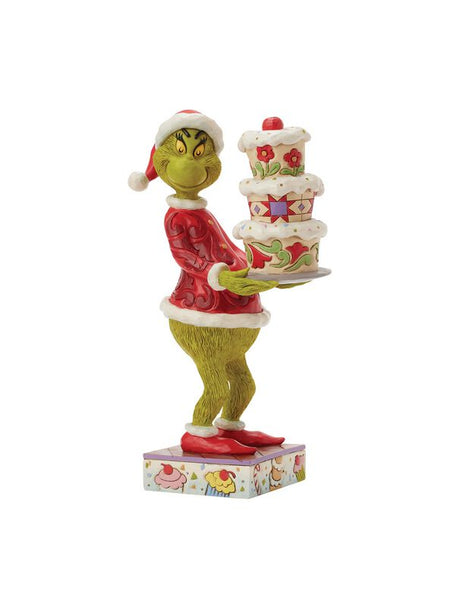 Figurine de collection  de Le Grinch - Grick avec Gâteau - pour Unisexe - multicolore - Le Grinch