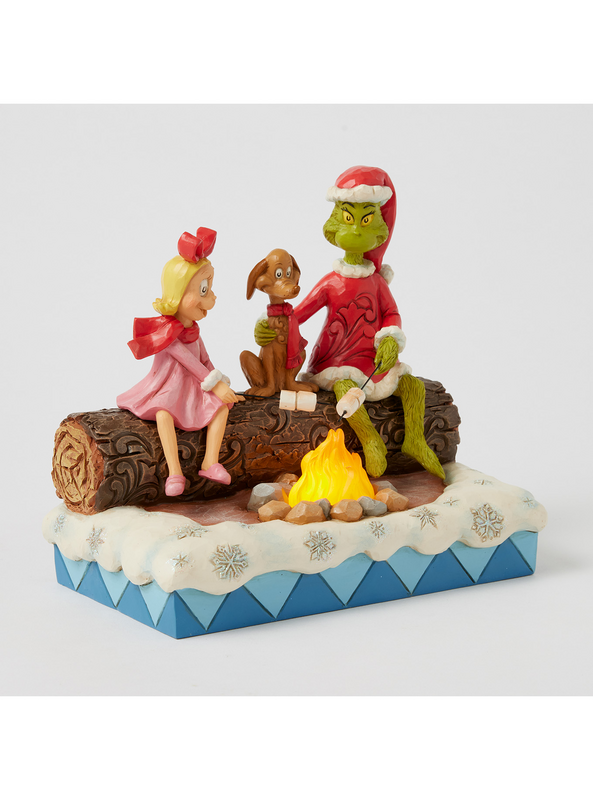 Figurine de collection  de Le Grinch - Grinch, Cindy Lou Who & Max avec Marshmallows - Figurine qui s'Allume - pour Unisexe - multicolore - Le Grinch - View 2