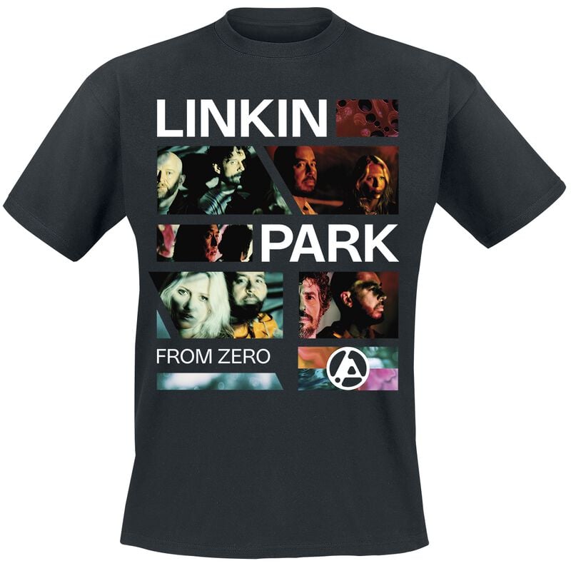 T-Shirt Manches courtes  de Linkin Park - From Zero Radiant - S à 4XL - pour Homme - noir - Linkin Park