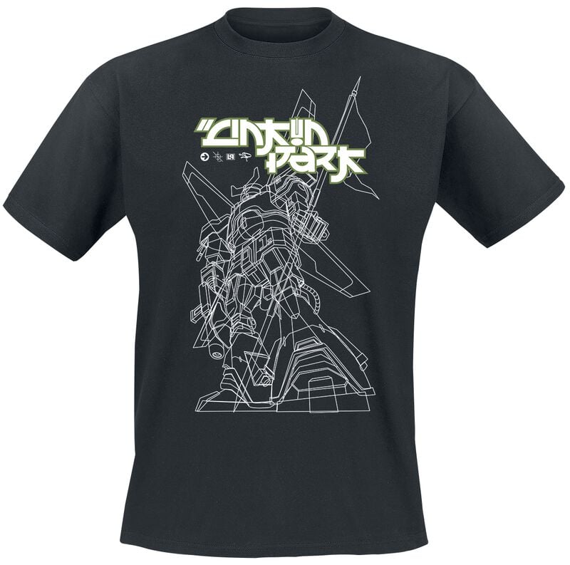 T-Shirt Manches courtes  de Linkin Park - Reanimation Mega Bot - S à 4XL - pour Homme - noir - Linkin Park
