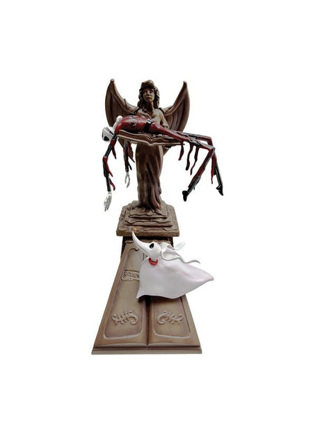 Statuette Disney de L'Étrange Noël De Monsieur Jack - Jack and Zero Angel Statue - pour Indifférent - multicolore - L'Étrange Noël De Monsieur Jack