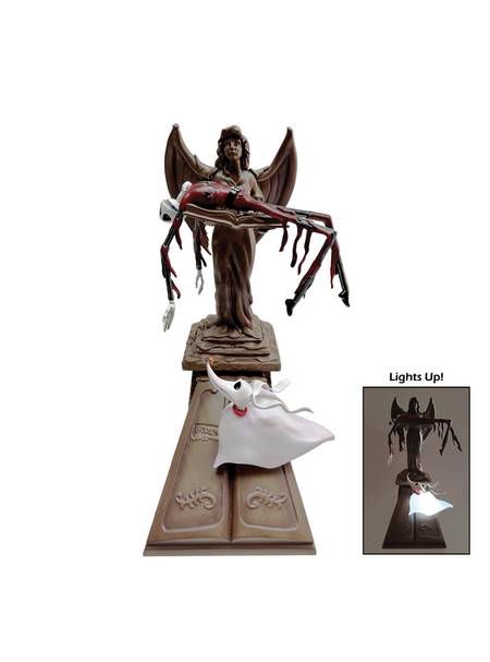 Statuette Disney de L'Étrange Noël De Monsieur Jack - Jack and Zero Angel Statue - pour Indifférent - multicolore - L'Étrange Noël De Monsieur Jack - View 2