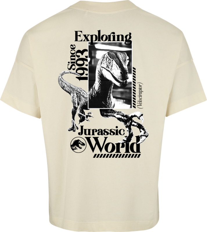 T-Shirt Oversize  de Jurassic Park - Jurassic World - Oversize - S à 3XL - pour Homme - multicolore - Jurassic Park - View 2