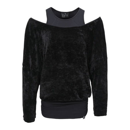 T-shirt manches longues  de Forplay - Bella - S à XXL - pour Femme - lilas/noir - Forplay