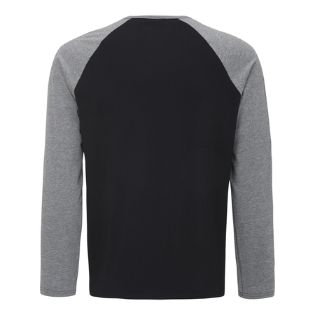 T-shirt manches longues  de Forplay - Kurt - M à 3XL - pour Homme - gris/noir - Forplay - View 2