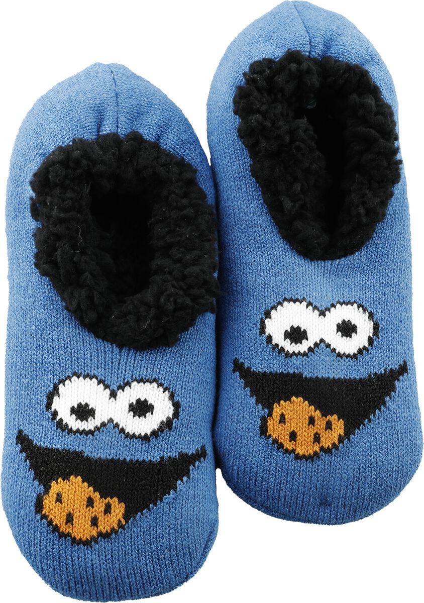 Chaussettes  de Sesame Street - Cookie Monster - Krümelmonster - EU35-38 à EU 39-42 - pour Unisexe - multicolore - Sesame Street